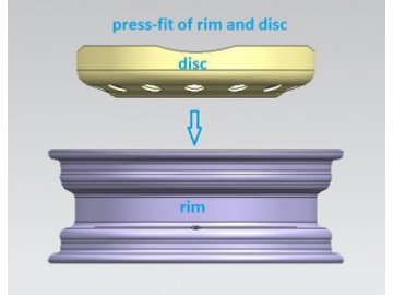 مكبس تجميع الجنط  Assembly Press