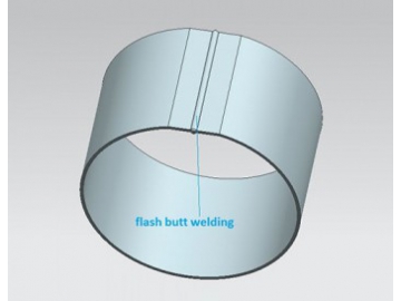 آلة اللحام التناكبي للجنط   Butt Welding Machine