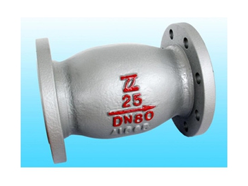 صمام عدم رجوع من فولاذ الصب                         Cast Steel Check Valve