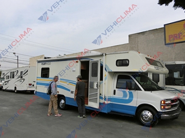 سخانة هواء ومياه للمركبات الترفيهية RV، فئة AWH  RV Parking Air & Water Integrated Heater