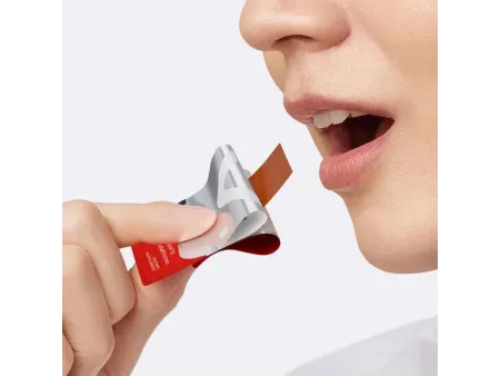 ماكينة تعبئة أوتوماتيكية للشرائح الفموية الرقيقة الذائبة – 6 مسارات