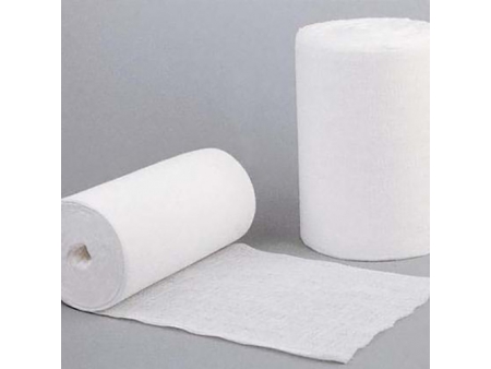 ماكينة طي ولف الشاش الطبي القابل للامتصاص