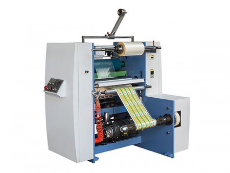 ماكينة التصفيح الحراري نوع الصغيرة (رول إلى رول)، FM400 				   Narrow Type Thermal Laminating Machine (Roll to Roll)