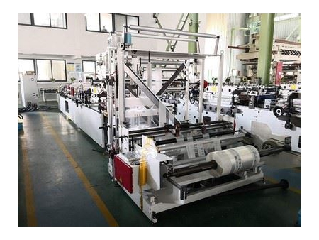 ماكينة تصنيع الأكياس الملحومة من ثلاث جوانب، 400A 				   Three Side Sealing Bag Making Machine