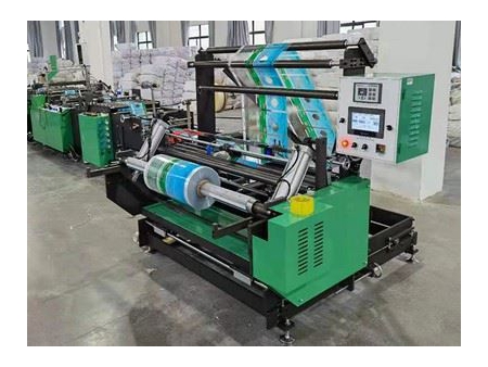 ماكينة تصنيع الأكياس الملحومة من جانب مع القطع الحراري بسرعة عالية، DRQ-C700 				   High Speed Heat Cutting Side Sealing Bag Making Machine