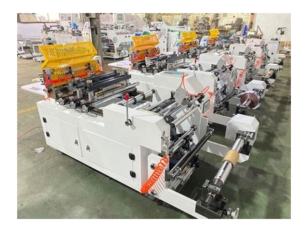 ماكينة تقطيع ليبل الشرنك سليف ذات السرعة العالية، QD-350 				   High Speed Sleeve Label Cutting Machine