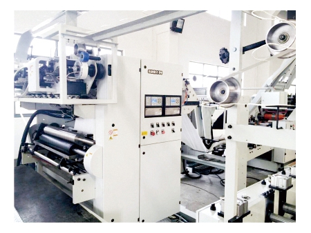 SBH550T/550TB-HD  ماكينة تصنيع الأكياس الورقية بيد مفتولة ووحدة تغذية الرول الآلية Automatic Roll Fed Twisted Handle Paper Bag Machine