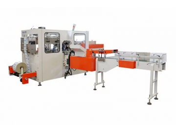 ماكينة تغليف المناديل الورقية ذات مؤازرة كاملة (تغليف بالقطعة)، TP-T400A Full Servo Tissue Wrapping Machine for Singe Pack