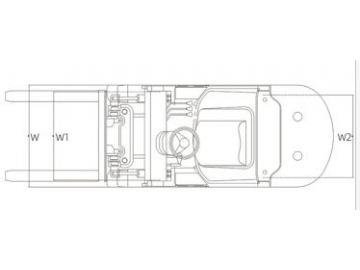 رافعة شوكية، FK11-3T 			 Internal Combustion Forklift