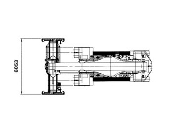 رافعة شوكية للحاويات، FK11-1510T 			 Reach Stacker / Container Handler