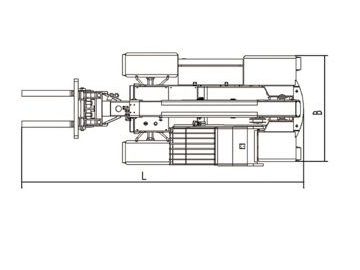 رافعة شوكية تلسكوبية، FK-F1740T 			 Telescopic Forklift / Telehandler