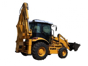 باك لودر(جرافة وحفار)، FK-588 			 Backhoe Loader