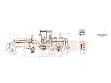 قريدر، FK-120 			 Motor Grader