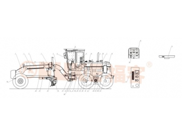 قريدر، FK-140 			 Motor Grader