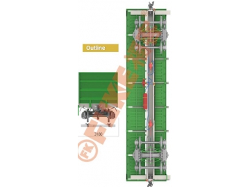 عربة حاوية نقل بالسكة الحديدية، FK7-70T