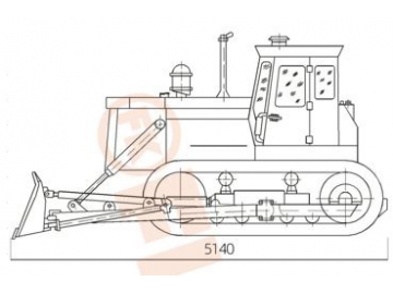 جرافة مجنزرة، FK14-160T 			 Crawler Dozer