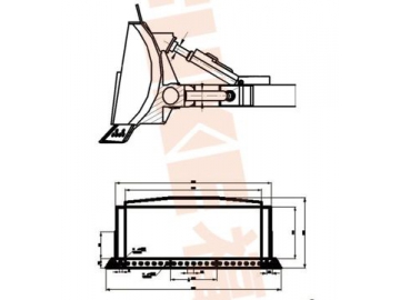 جرافة عجلات، FK14-957 			 Crawler Dozer