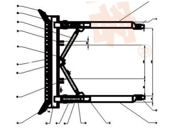 جرافة عجلات، FK14-957 			 Crawler Dozer