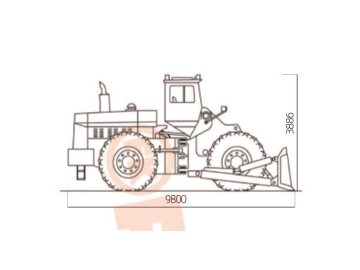 جرافة عجلات، FK14-91200 			 Crawler Dozer