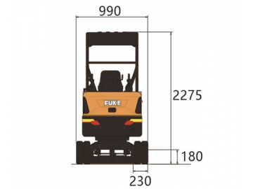 حفار صغير، FK18-9 			 Mini Excavator