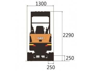 حفار صغير، FK22-9 			 Mini Excavator