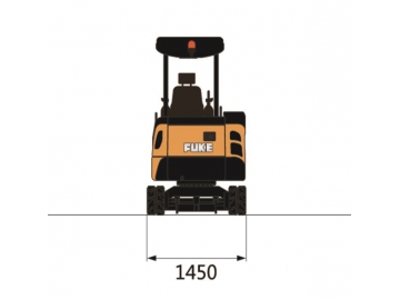 حفار صغير، FK22SR 			 Mini Excavator