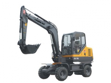 حفار بعجلات (بوكلين كفرات)، FK70-9L 			 Wheeled Excavator