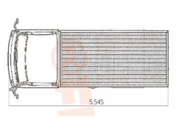 شاحنة مسطحة للنقل الخفيف (مفصلية الجوانب)، FK6-50T (1) 			 Dropside Truck