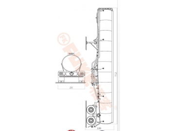 صهريج نقل (خزانات نقل)، FK35-1305G 			 Tanker Trailer