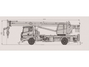 شاحنة رافعة، FK-20T 			 Truck Crane