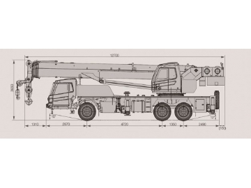 شاحنة رافعة، FK-30T 			 Truck Crane