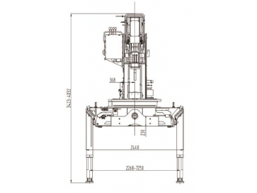 كرين محمول على شاحنة، FK-200E 			 Boom Truck Crane