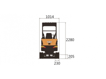 حفار صغير، FK16-9 			 Mini Excavator