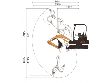 حفار صغير، FK16-9 			 Mini Excavator