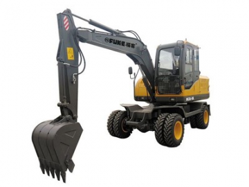 حفار بعجلات (بوكلين كفرات)، FK35-9L 			 Wheeled Excavator