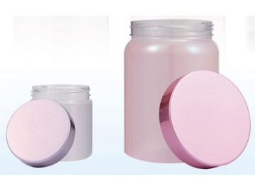 عبوات تخزين الفيتامينات، برطمانات بلاستيك قزحية الألوان 			   RST008i Iridescent Canister