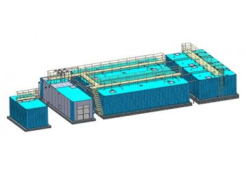 أنظمة معالجة مياه الصرف المدمجة  Containerized Water Treatment System