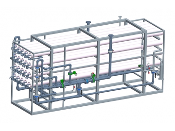 وحدة معالجة بتقنية أغشية التناضح العكسي  RO Membrane Modules