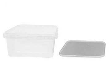 حاوية طعام بلاستيكية حجم 2500 مل مع غطاء (وعاء بلاستيك لحفظ الأطعمة)، سلسلة   CX076