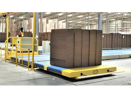 نظام نقل الورق المقوى المموج Corrugated Cardboard Conveying System