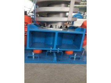 ناقل حلزوني هزاز للمواد السائبة Bulk Material Vibrating Spiral Conveyor