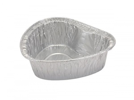 حافظة طعام من الألومنيوم بشكل خاص Special Shape Wrinklewall Aluminum Foil Container