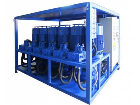 وحدة التنظيف والشطف الهيدروليكية Hydraulic Flushing Unit