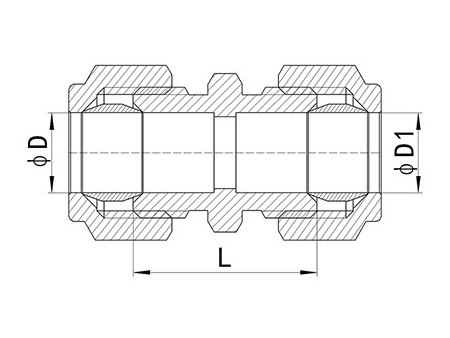 وصلات الضغط النحاسية HS320 HS320 Brass Compression Fitting