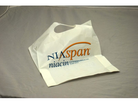 ماكينة صناعة أكياس تسوق بلاستيكية مع مقبض مقطوع  Automatic Patch Handle Bag Making Machine