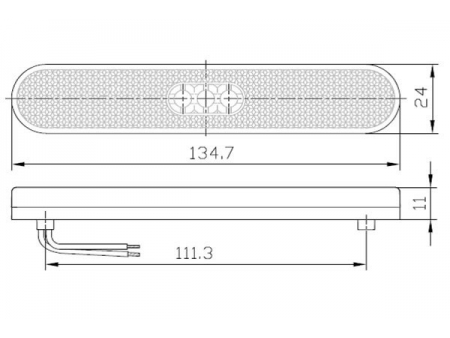 مصباح إشارة التنبيه الجانبية/ مصابيح الإشارات الجانبية Side Marker Lamp