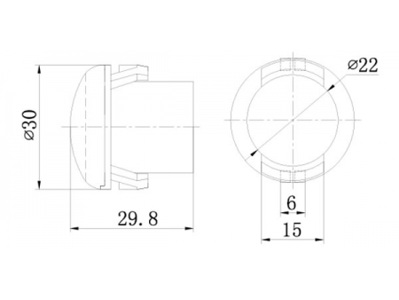 مصباح إشارة التنبيه الجانبية/ مصابيح الإشارات الجانبية Side Marker Lamp