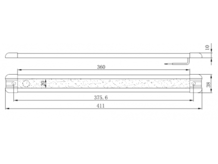 شريط اضاءة ليد (لإضاءة داخل السيارة) LED Interior Strip Light