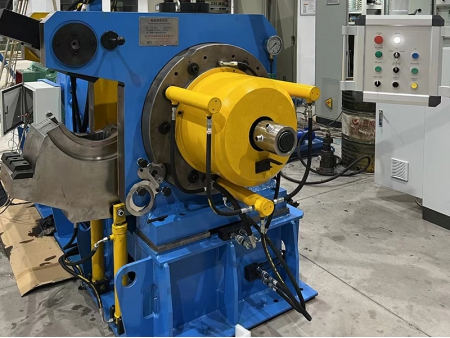 ماكينة بثق دوارة لإنتاج قضبان النحاس والألومنيوم Continuous Rotary Extrusion Machine