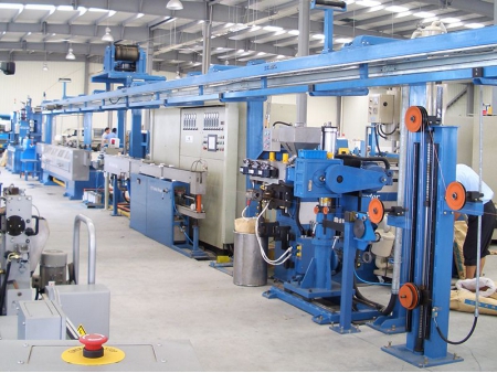 خط اکستروژن کابل خودرو Automotive Cable Extrusion Line